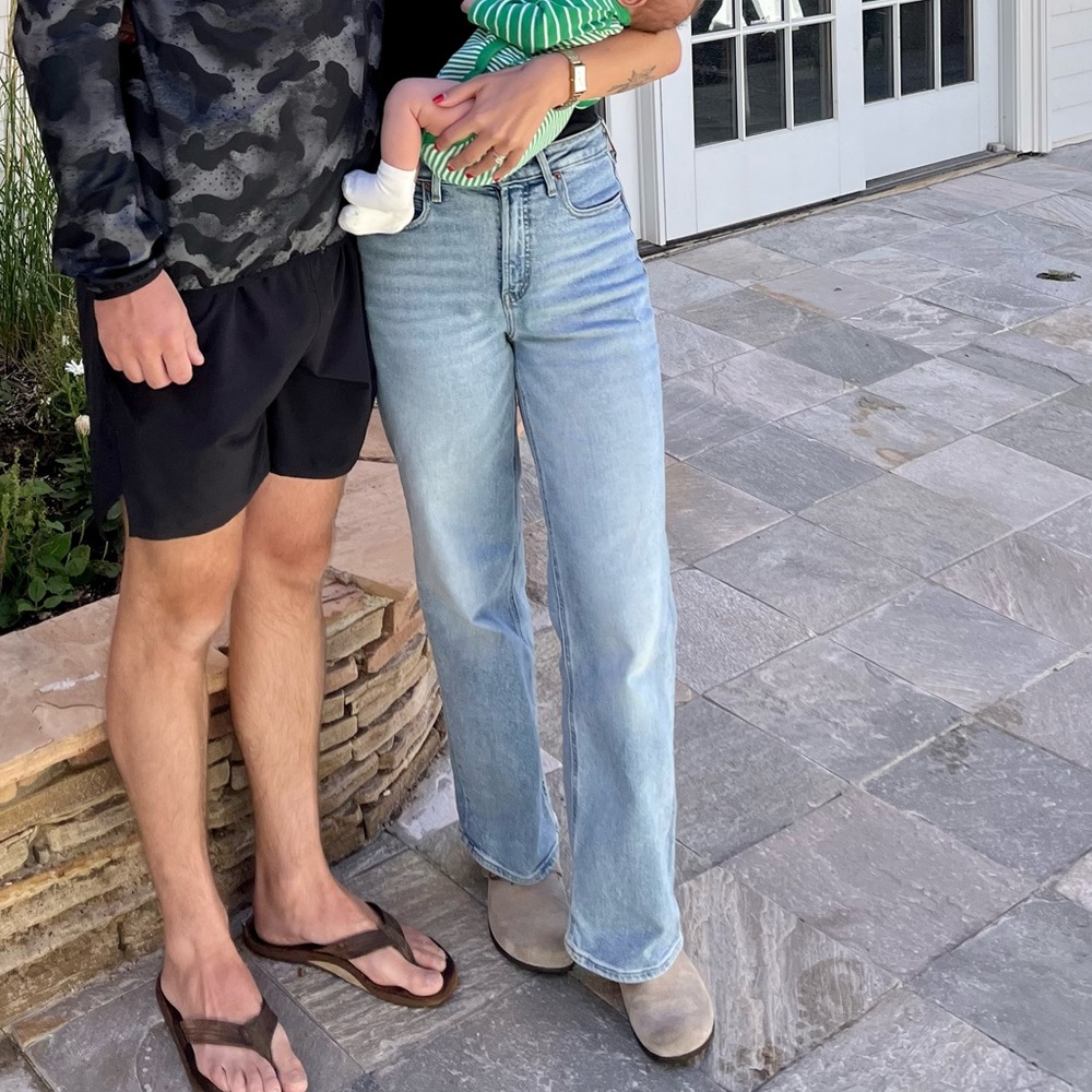 Wide Leg Lightwash Jeans